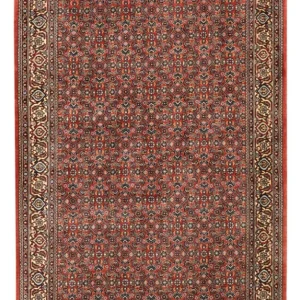 Persisk teppe - Bijar - Royal - 150 x 90 cm - rust