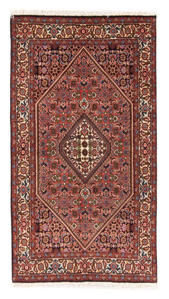 Persisk teppe - Bijar - Royal - 151 x 82 cm - rød