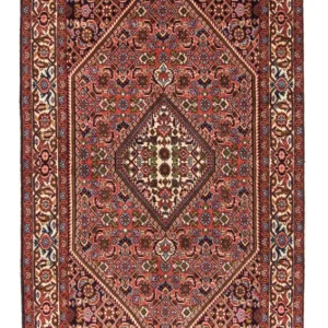 Persisk teppe - Bijar - Royal - 151 x 82 cm - rød