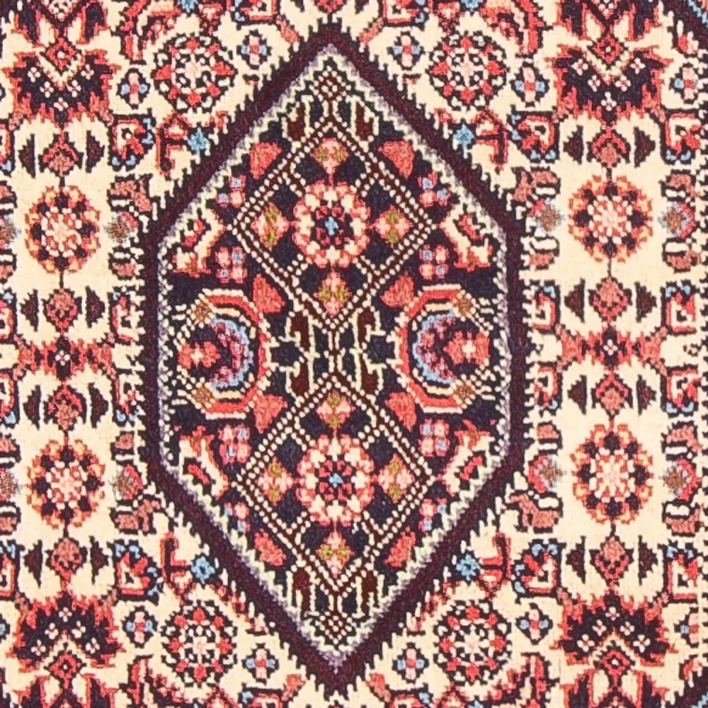 Persisk teppe - Bijar - Royal - 152 x 78 cm - rød