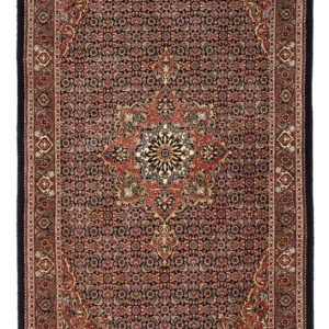 Persisk teppe - Bijar - Royal - 154 x 89 cm - mørk beige