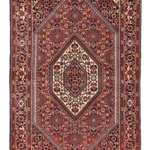 Persisk teppe - Bijar - Royal - 155 x 84 cm - rød