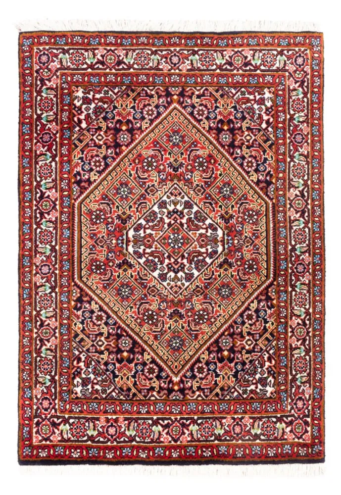 Persisk teppe - Bijar - Royal - 98 x 68 cm - rød