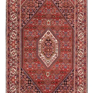 Persisk teppe - Bijar - Royal - 174 x 107 cm - rød