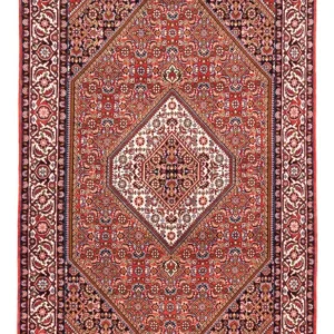 Persisk teppe - Bijar - Royal - 176 x 108 cm - rød