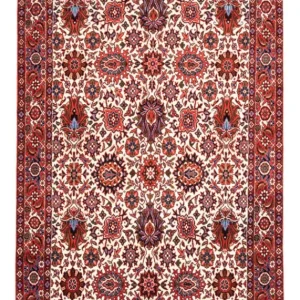 Persisk teppe - Bijar - Royal - 177 x 110 cm - krem