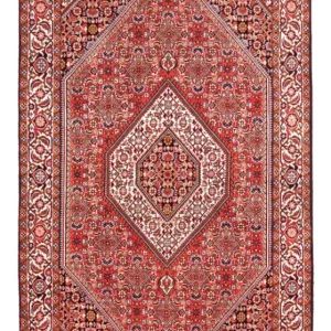 Persisk teppe - Bijar - Royal - 180 x 110 cm - rød