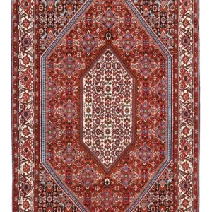 Persisk teppe - Bijar - Royal - 182 x 110 cm - rød
