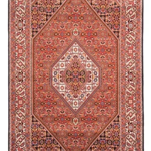 Persisk teppe - Bijar - Royal - 182 x 110 cm - rød