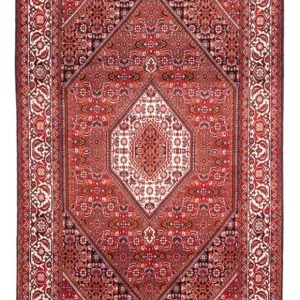 Persisk teppe - Bijar - Royal - 183 x 110 cm - rød