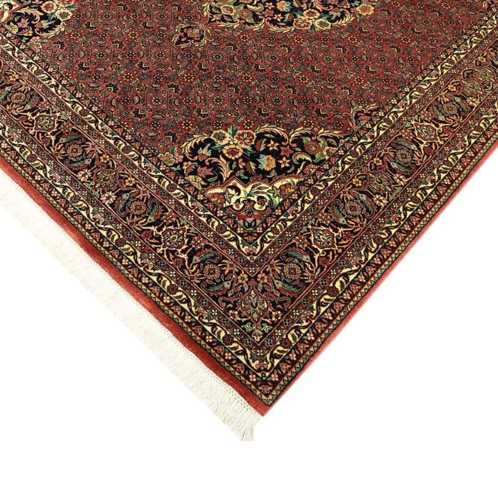 Persisk teppe - Bijar - Royal - 199 x 156 cm - mørk rød