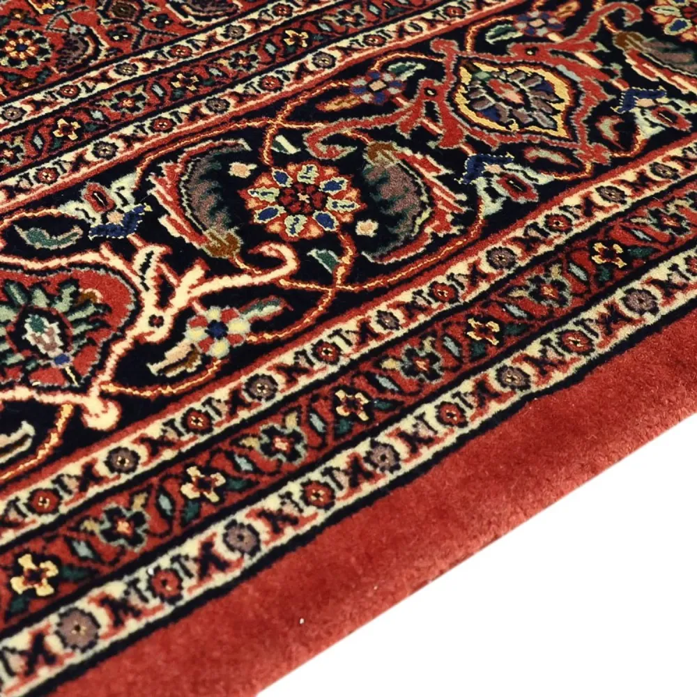 Persisk teppe - Bijar - Royal - 204 x 145 cm - mørk rød