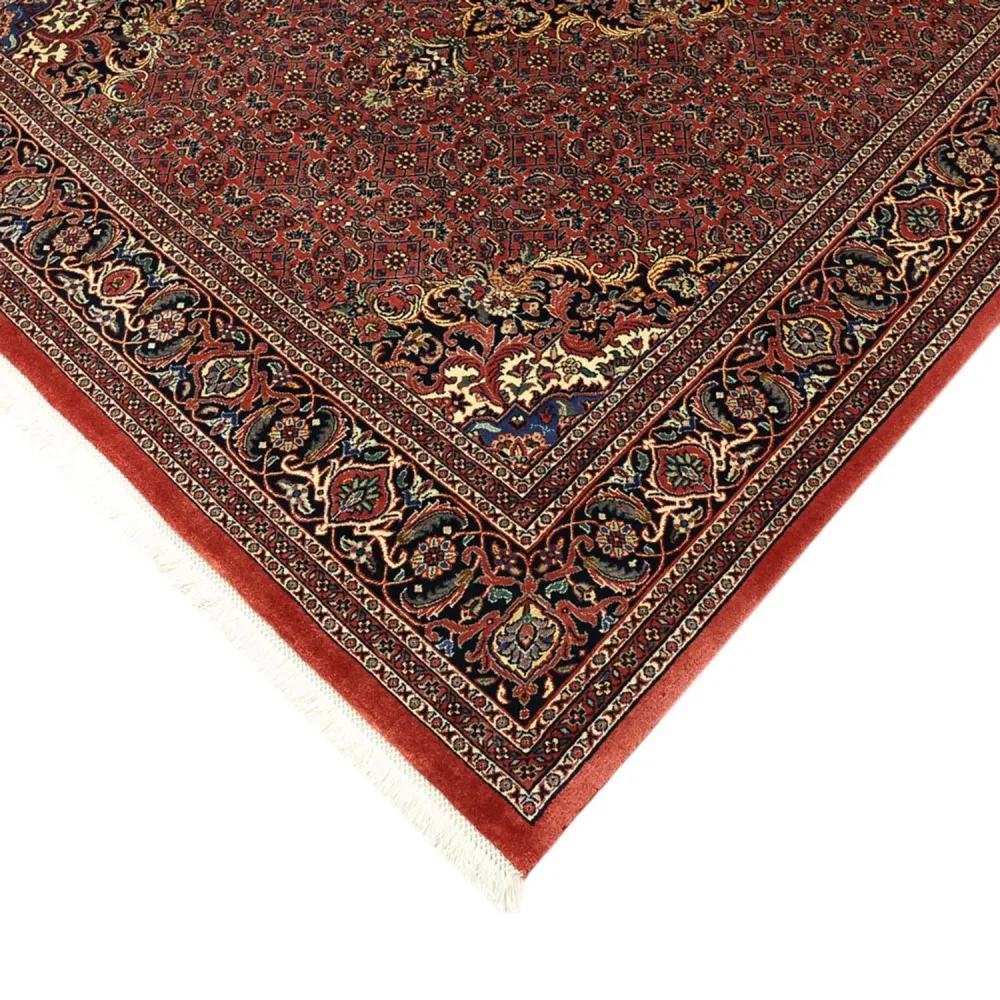 Persisk teppe - Bijar - Royal - 204 x 145 cm - mørk rød