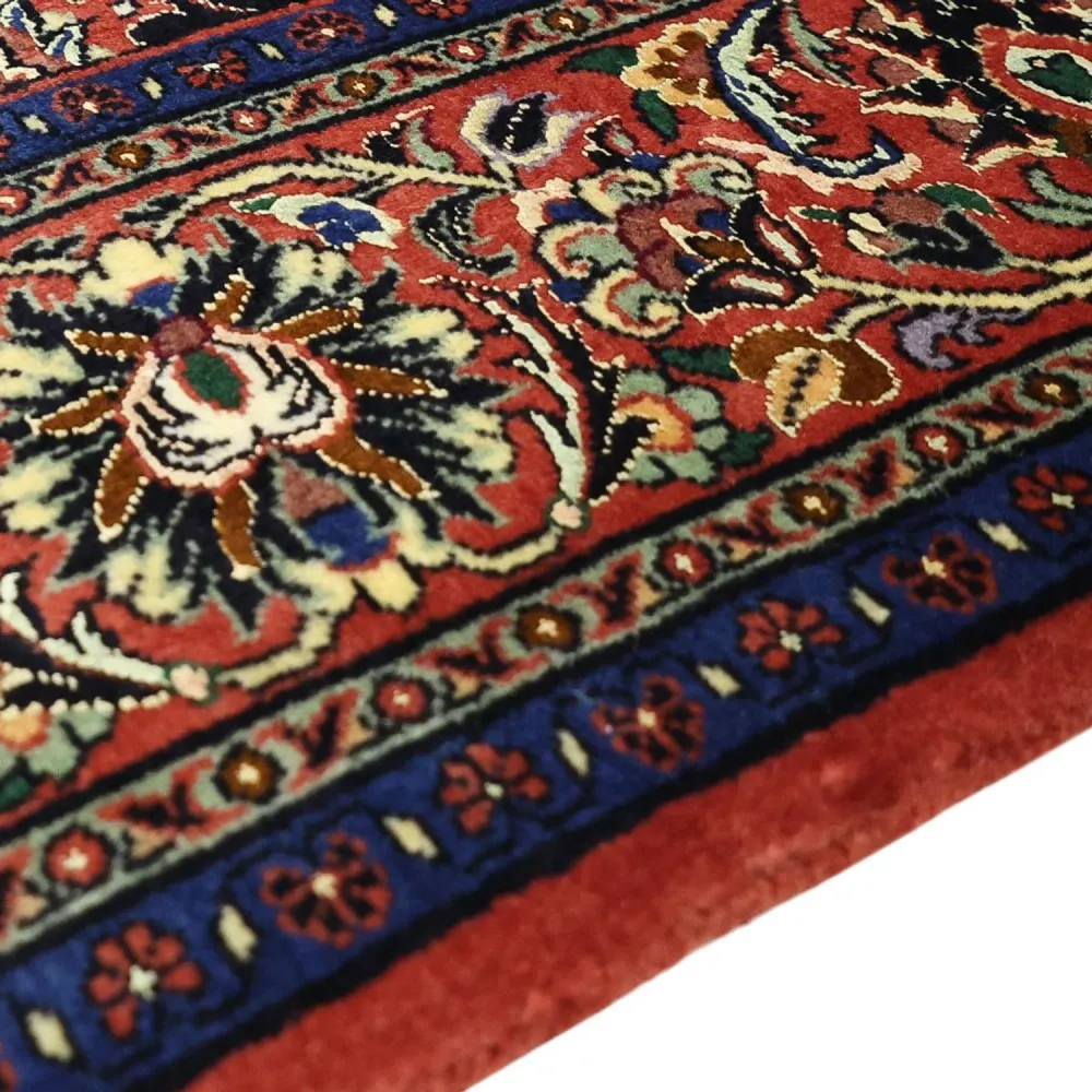 Persisk teppe - Bijar - Royal - 208 x 132 cm - mørkeblå