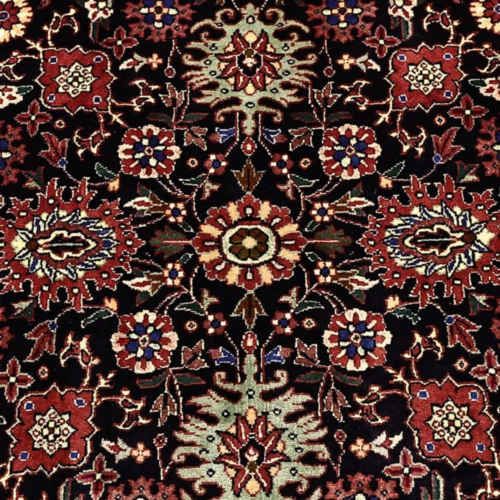 Persisk teppe - Bijar - Royal - 212 x 130 cm - mørkeblå