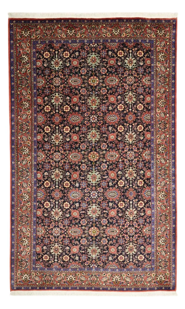 Persisk teppe - Bijar - Royal - 212 x 130 cm - mørkeblå