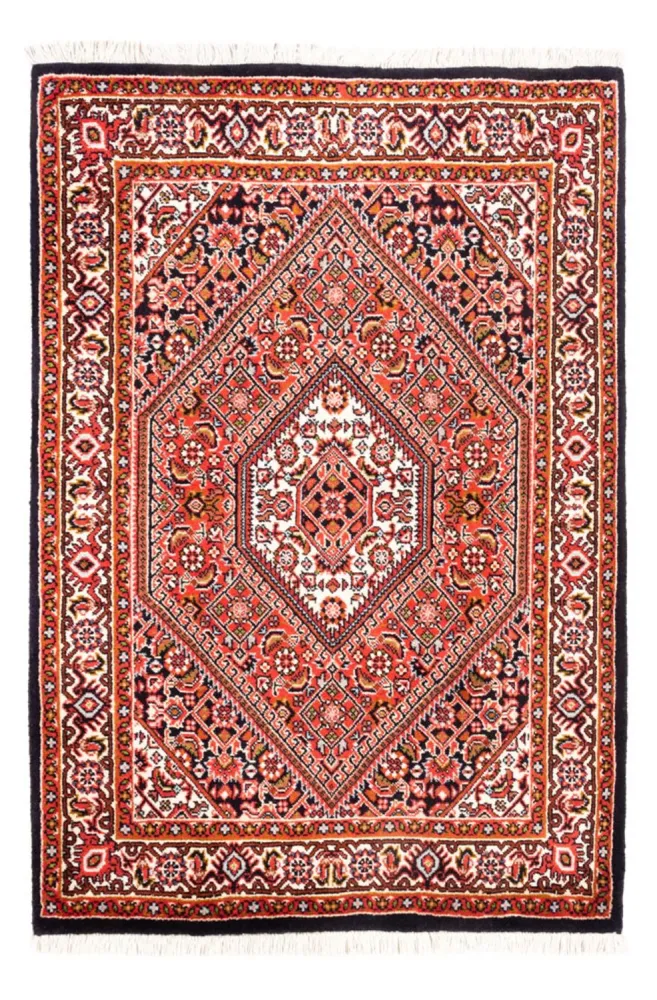 Persisk teppe - Bijar - Royal - 98 x 70 cm - rød