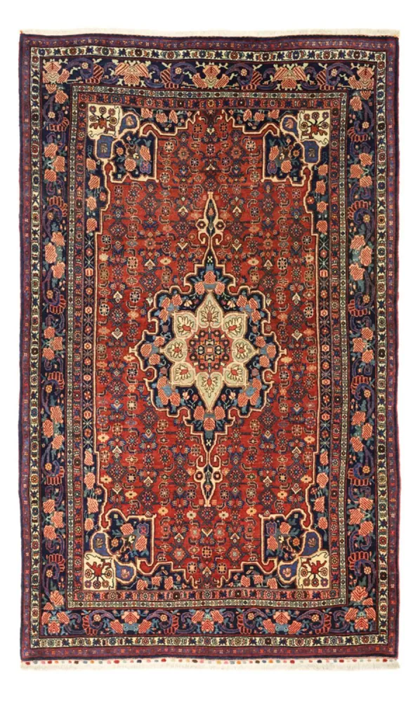 Persisk teppe - Bijar - Royal - 276 x 168 cm - mørk rød