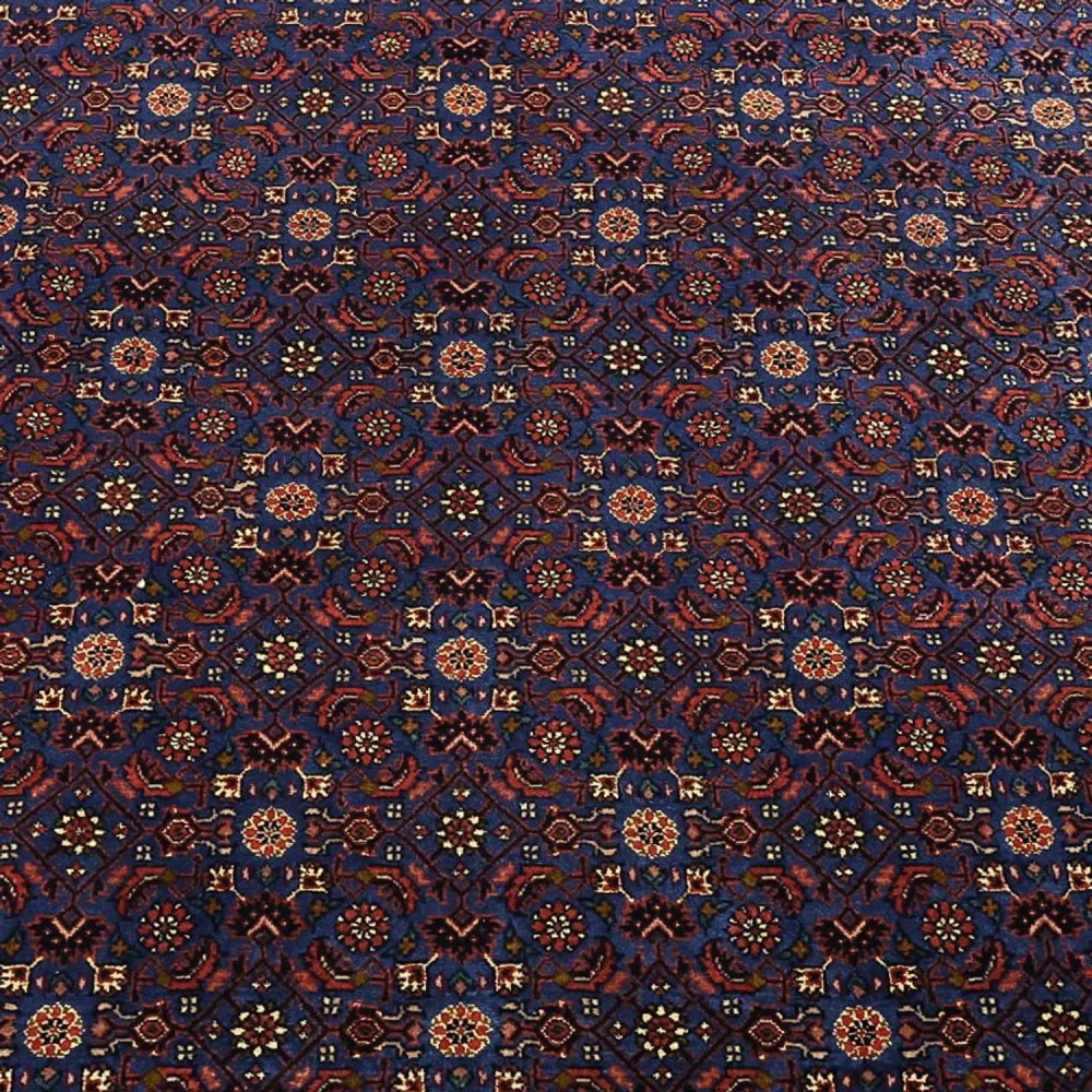 Persisk teppe - Bijar - Royal - 286 x 255 cm - mørkeblå