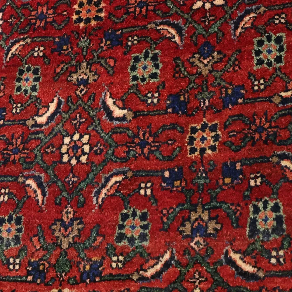 Persisk teppe - Bijar - Royal - 288 x 168 cm - mørk rød
