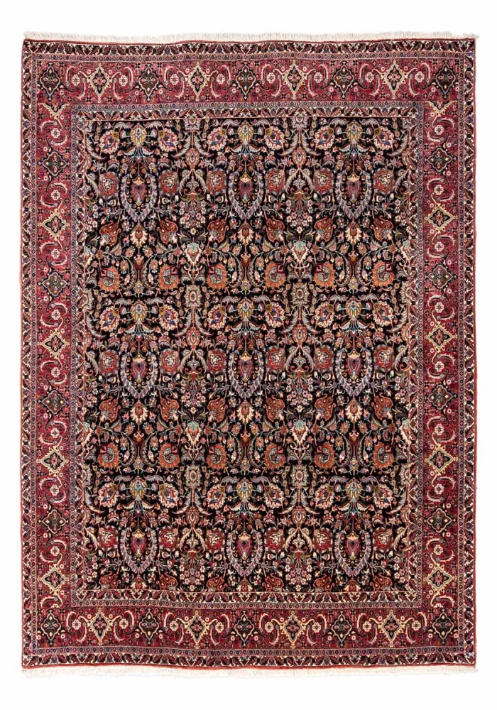 Persisk teppe - Bijar - Royal - 295 x 210 cm - mørkeblå