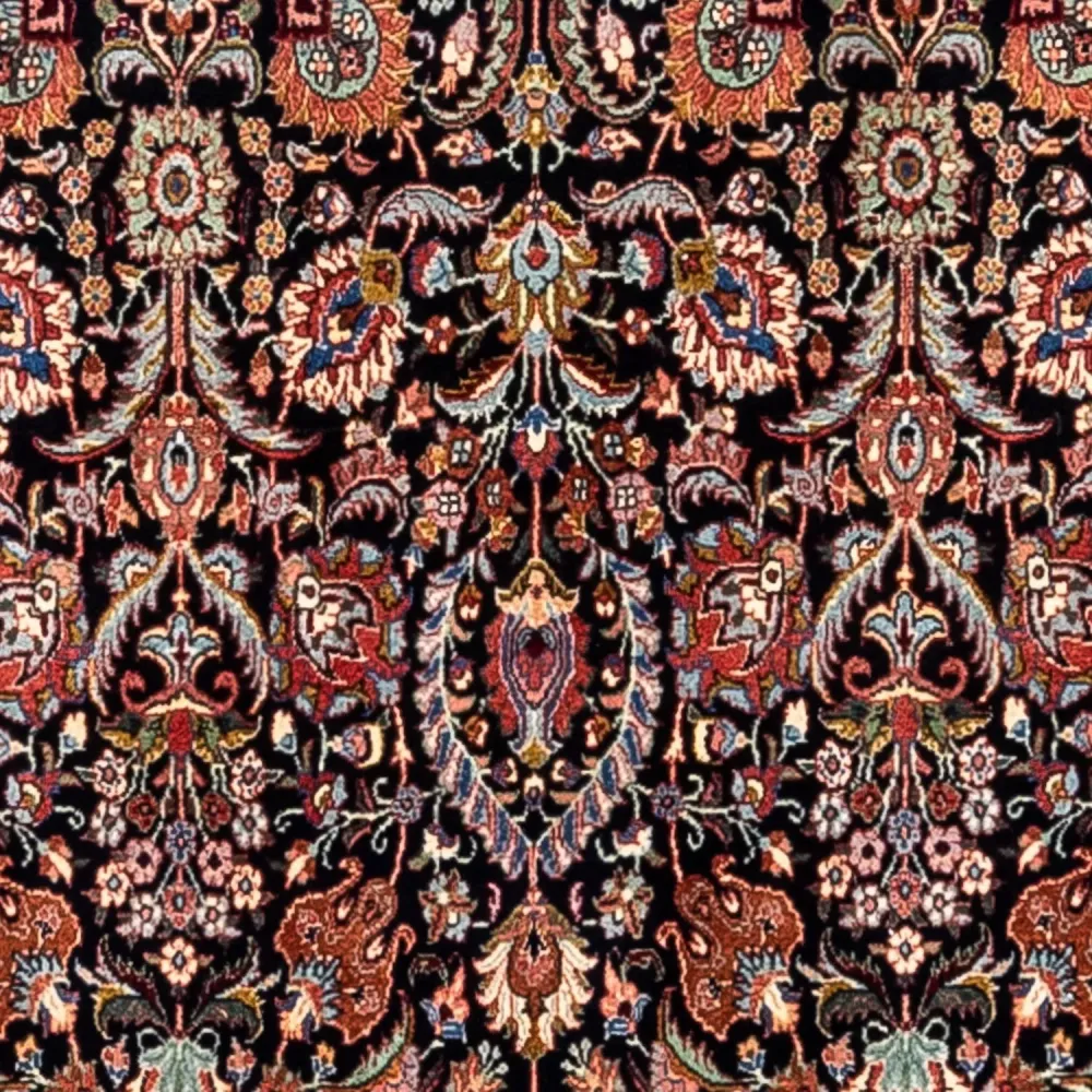 Persisk teppe - Bijar - Royal - 295 x 210 cm - mørkeblå