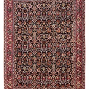 Persisk teppe - Bijar - Royal - 295 x 210 cm - mørkeblå
