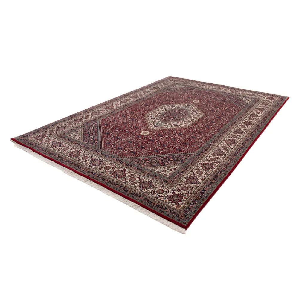 Persisk teppe - Bijar - Royal - 297 x 202 cm - mørk rød