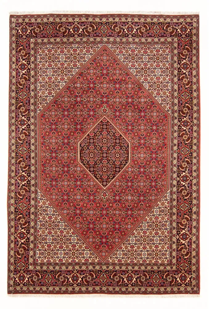 Persisk teppe - Bijar - Royal - 300 x 200 cm - rød