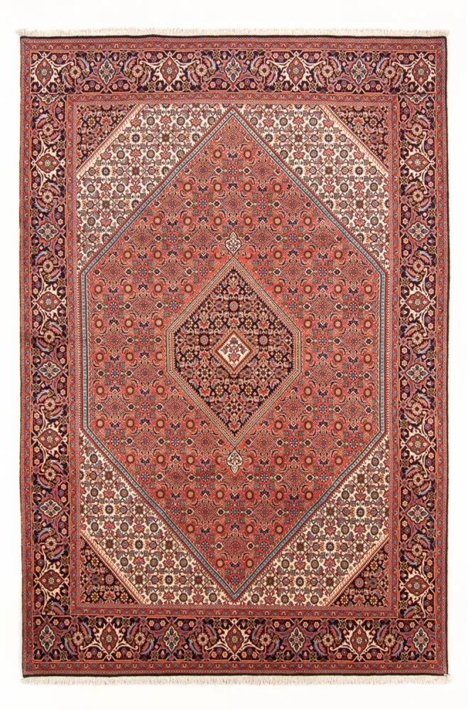 Persisk teppe - Bijar - Royal - 300 x 200 cm - rød