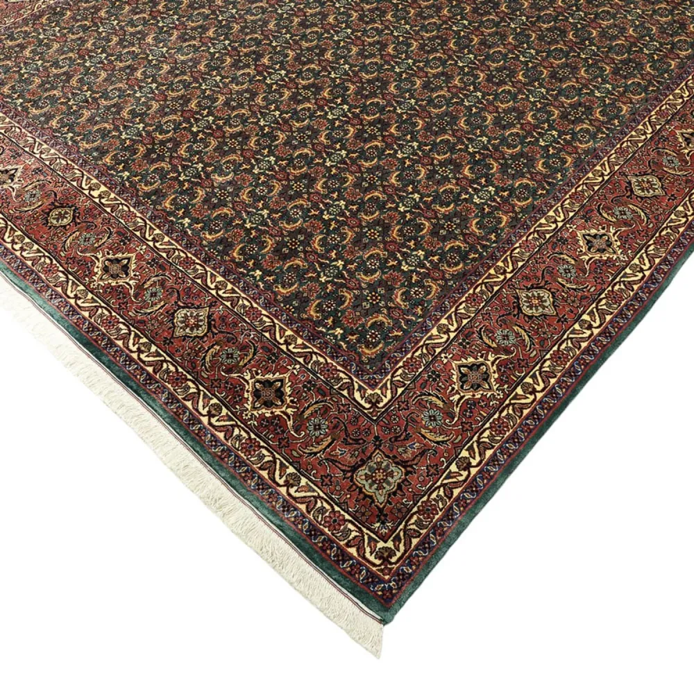 Persisk teppe - Bijar - Royal - 301 x 203 cm - mørkeblå