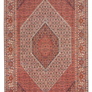 Persisk teppe - Bijar - Royal - 303 x 200 cm - rød