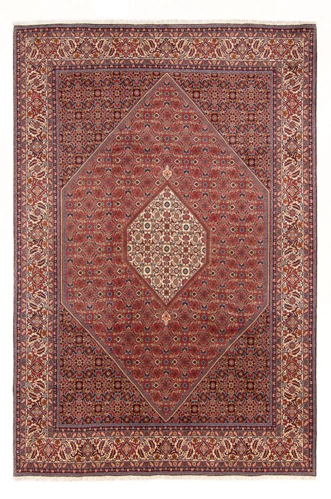 Persisk teppe - Bijar - Royal - 303 x 200 cm - rød