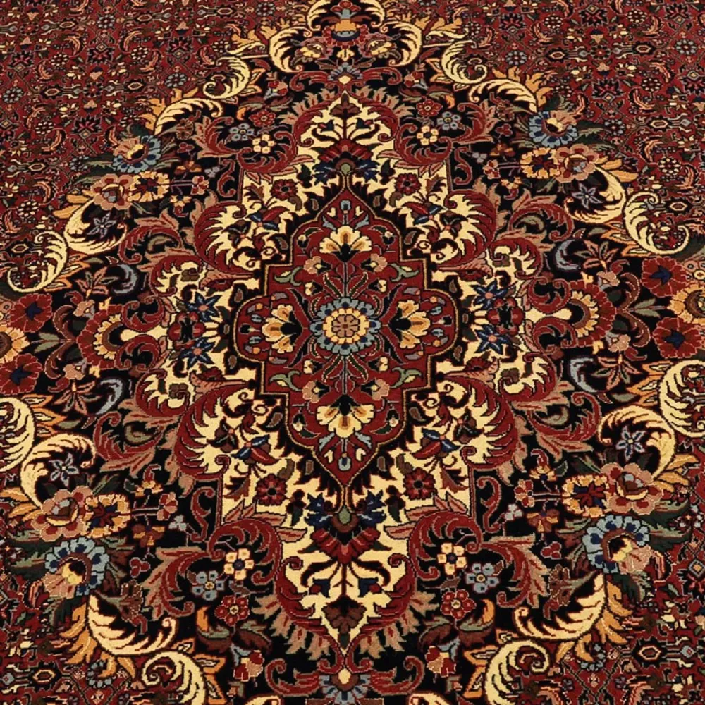 Persisk teppe - Bijar - Royal - 304 x 254 cm - terrakotta