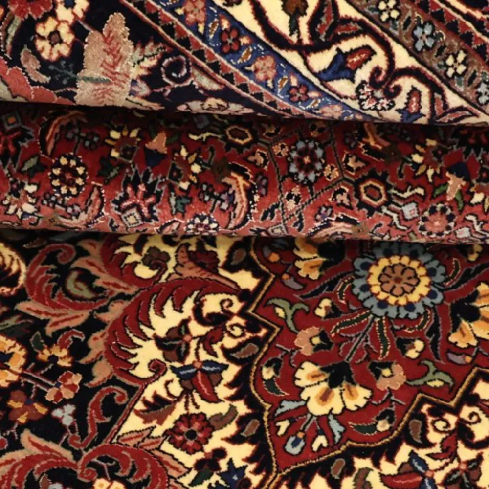 Persisk teppe - Bijar - Royal - 304 x 254 cm - terrakotta