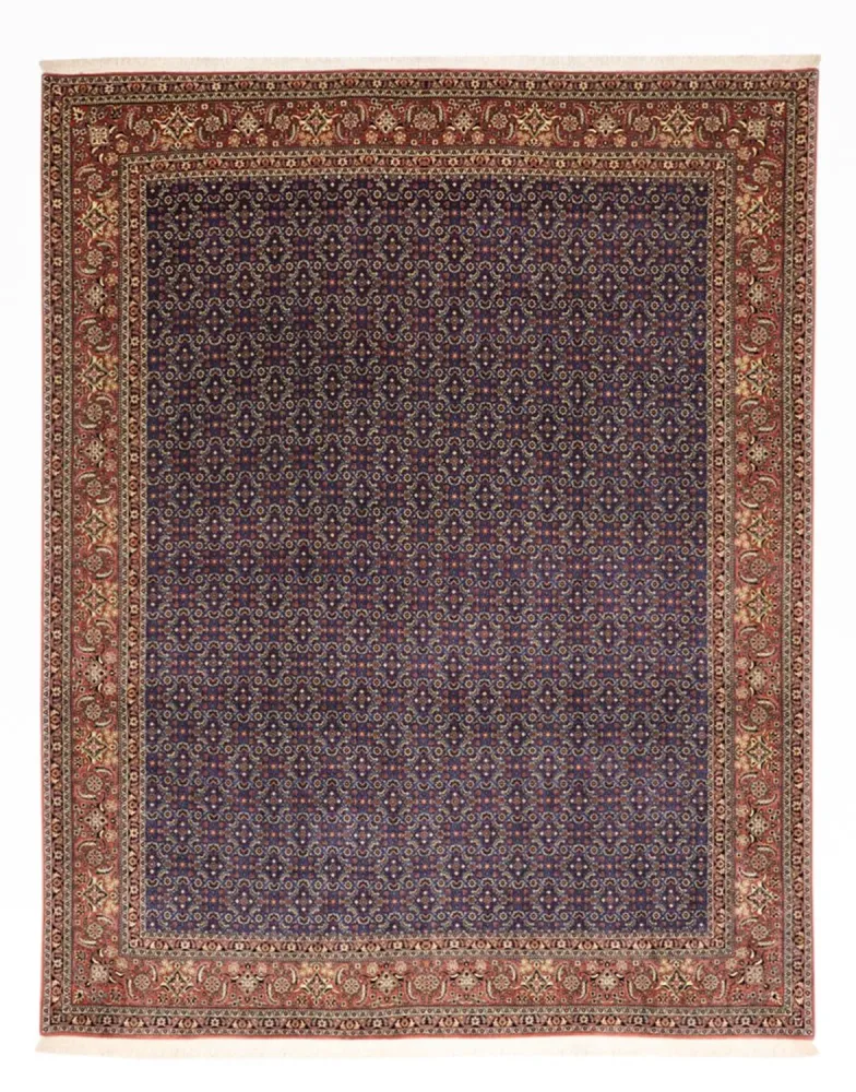 Persisk teppe - Bijar - Royal - 319 x 256 cm - mørkeblå