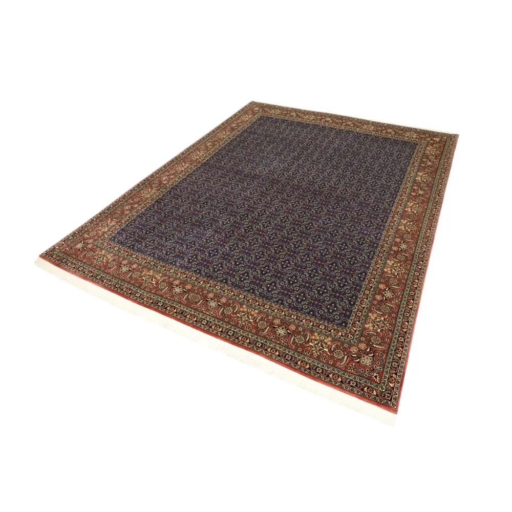Persisk teppe - Bijar - Royal - 319 x 256 cm - mørkeblå