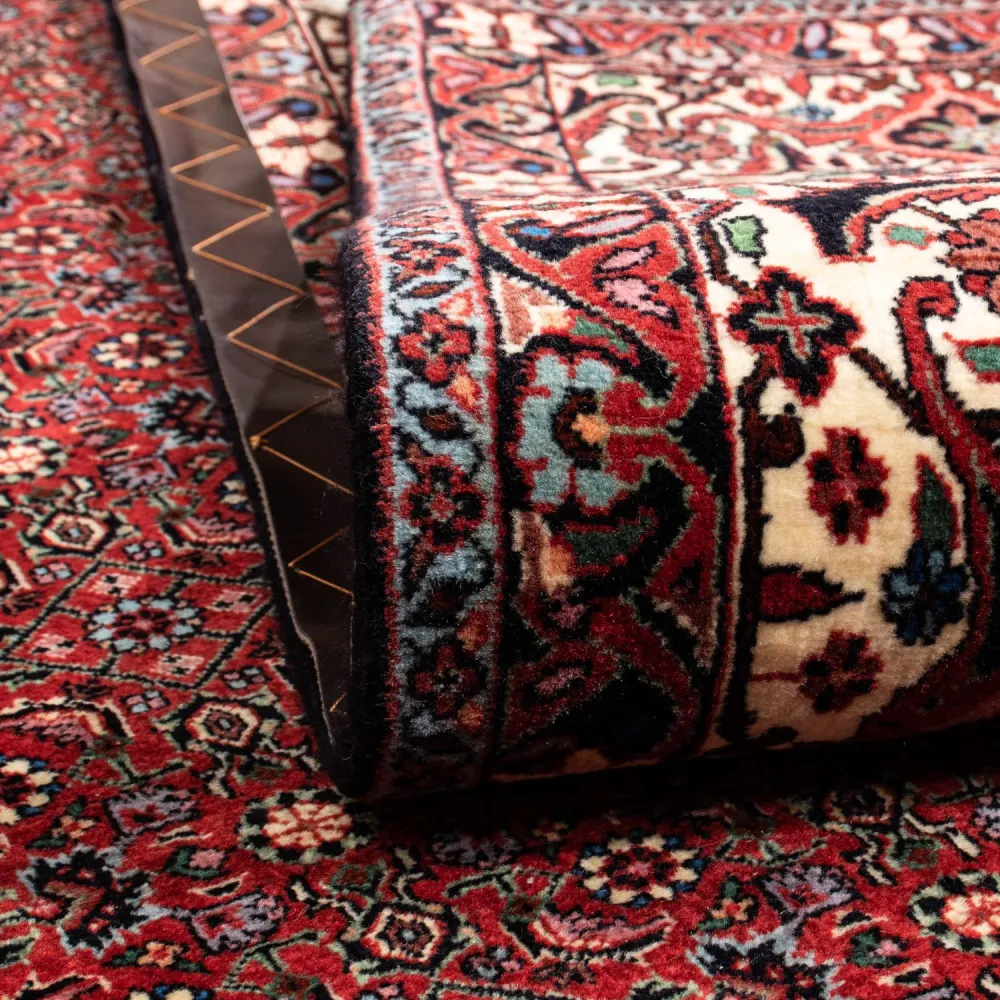 Persisk teppe - Bijar - Royal - 331 x 254 cm - rød