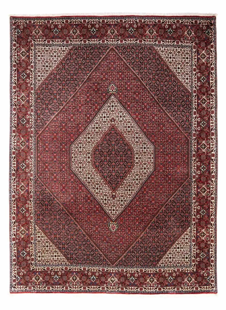 Persisk teppe - Bijar - Royal - 338 x 249 cm - rød
