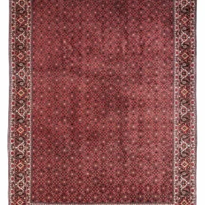 Persisk teppe - Bijar - Royal - 338 x 250 cm - rød