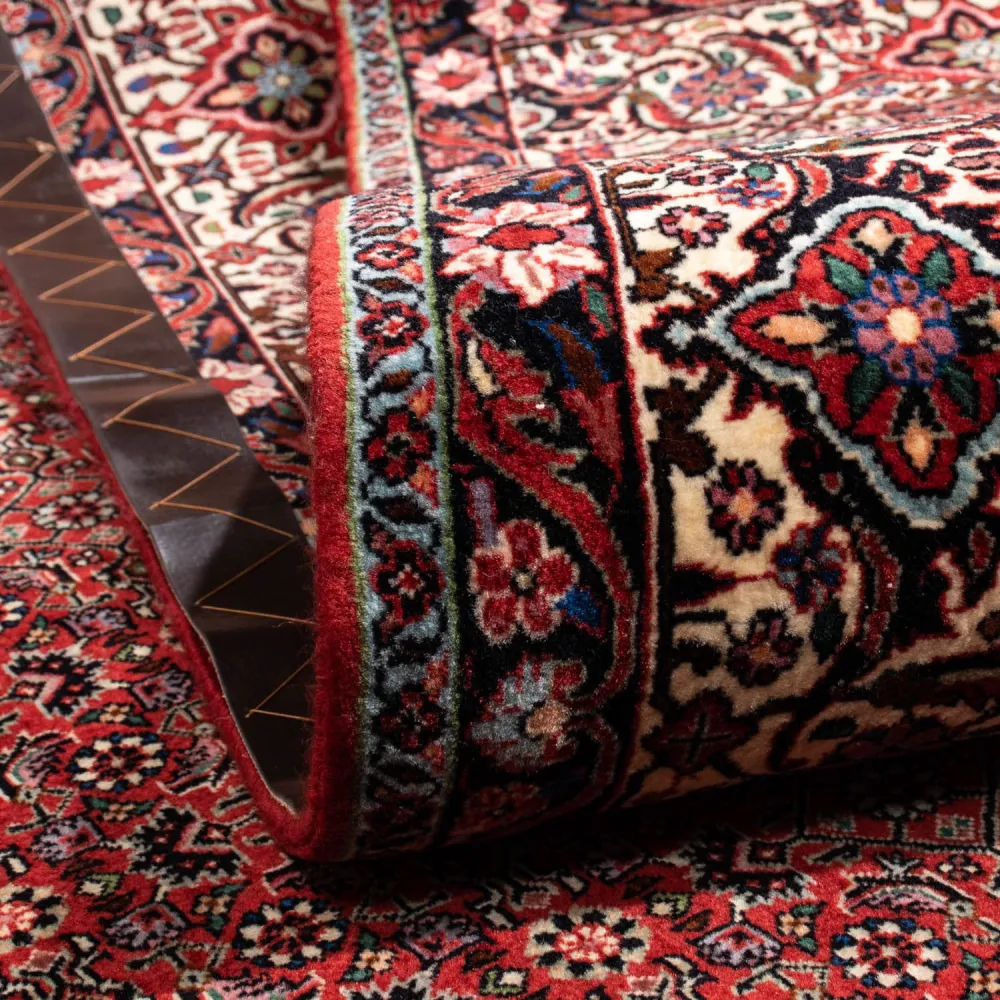 Persisk teppe - Bijar - Royal - 340 x 248 cm - rød