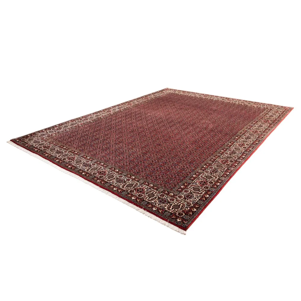 Persisk teppe - Bijar - Royal - 340 x 252 cm - rød