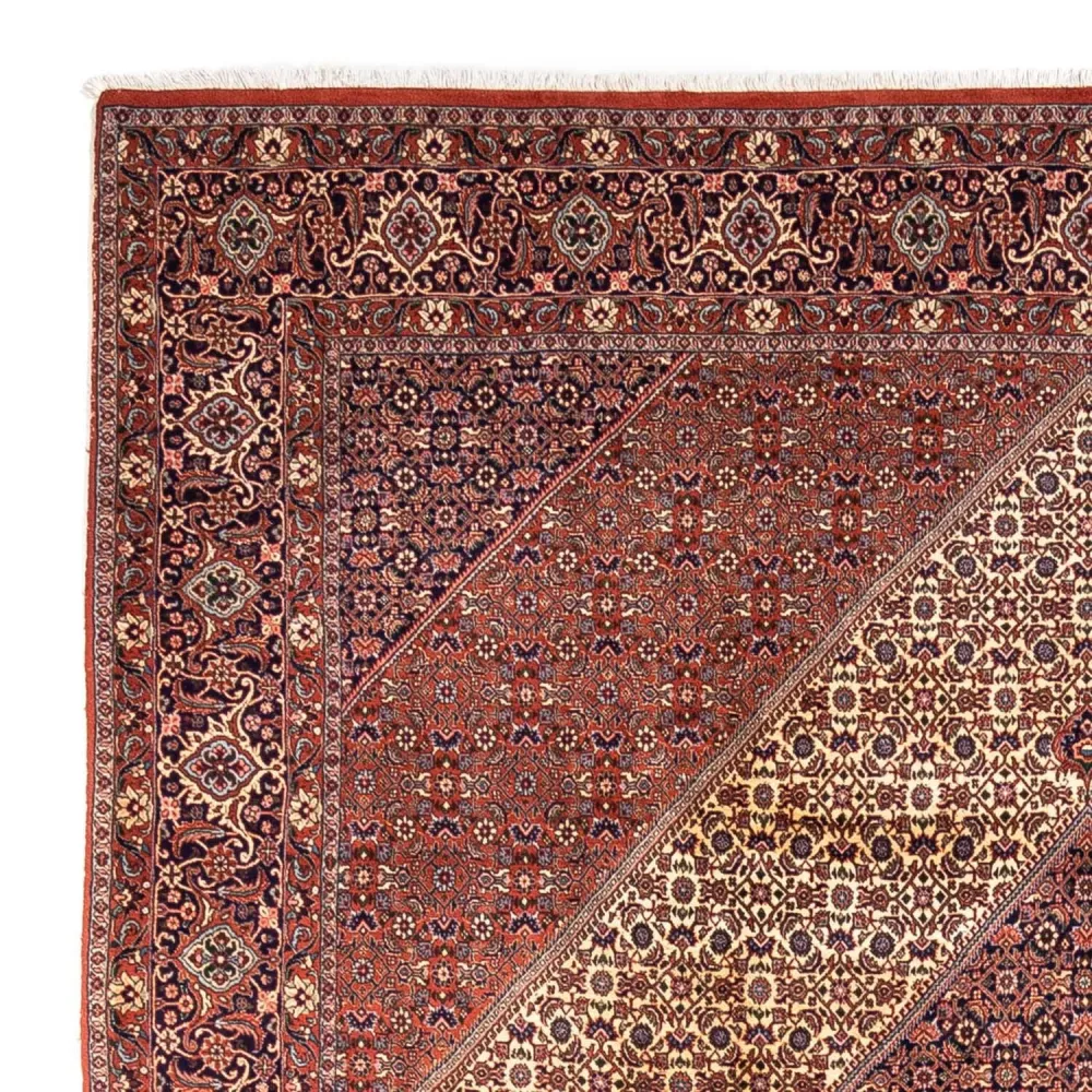 Persisk teppe - Bijar - Royal - 340 x 254 cm - rød