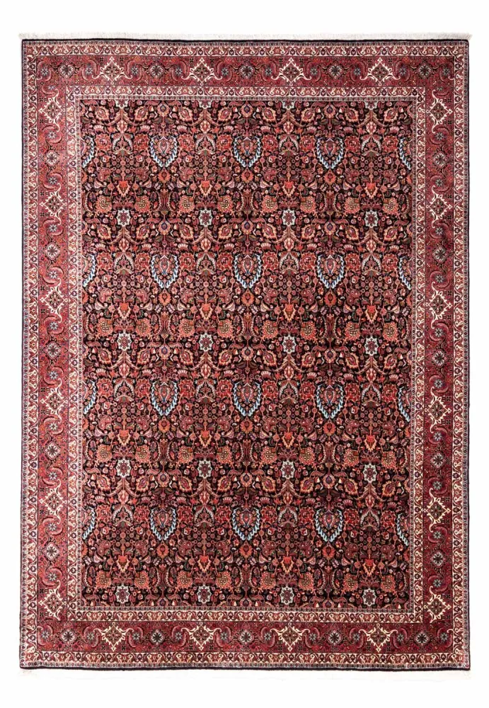 Persisk teppe - Bijar - Royal - 342 x 256 cm - mørkeblå