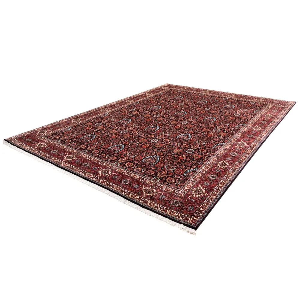 Persisk teppe - Bijar - Royal - 342 x 256 cm - mørkeblå