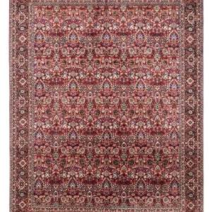 Persisk teppe - Bijar - Royal - 343 x 255 cm - rød