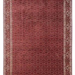 Persisk teppe - Bijar - Royal - 345 x 253 cm - rød