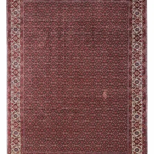 Persisk teppe - Bijar - Royal - 346 x 250 cm - mørk rød