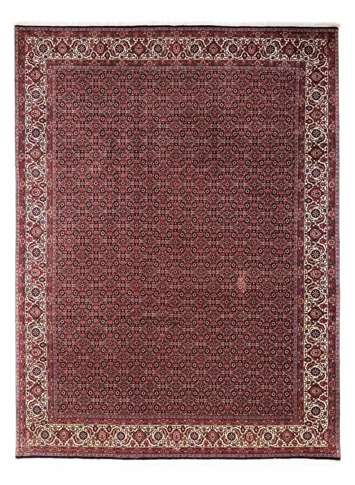 Persisk teppe - Bijar - Royal - 346 x 250 cm - mørk rød