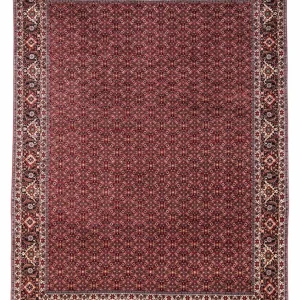 Persisk teppe - Bijar - Royal - 349 x 250 cm - rød
